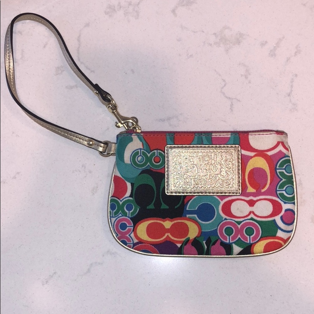 Coach wristlet